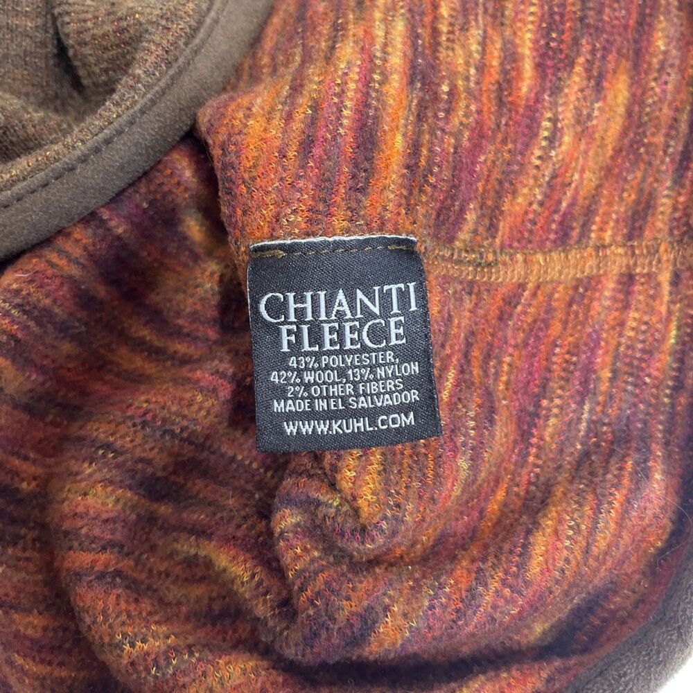 Kuhl Chianti Fleece 1/4 Zip Sweater Men’s M Wool Blend Hiking Outdoor - Picture 12 of 12